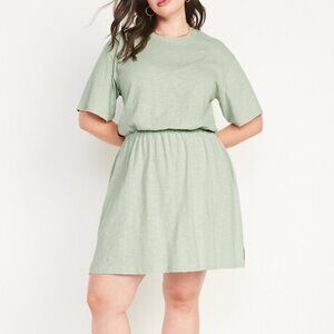 Old Navy Waist-Defined Slub-Knit Mini Dress XL